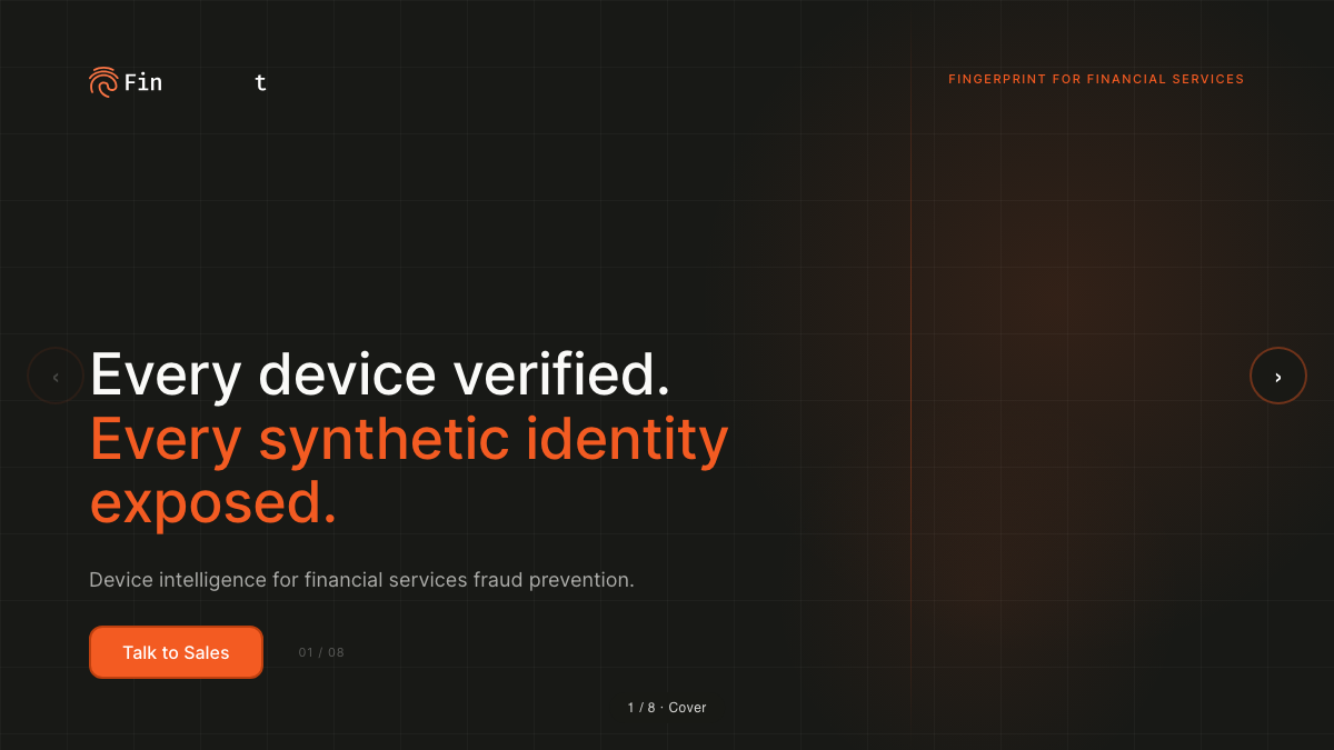 FinServ Deck